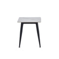 Bentley Side Table Snow White Ceramic