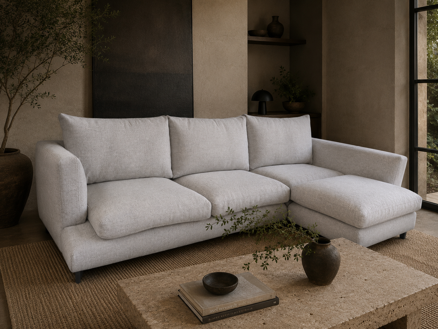 Camerich Easy Time Modular Sofa – Linen Blend